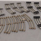 Lionel O Gauge Assorted Curved Tubular Track Segments; 65501, 65504, 65033 [21] VG