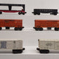 Lionel O Vintage Freight Cars: 6414, 6112, 3472, 3472, 3656, 3656 [6] VG