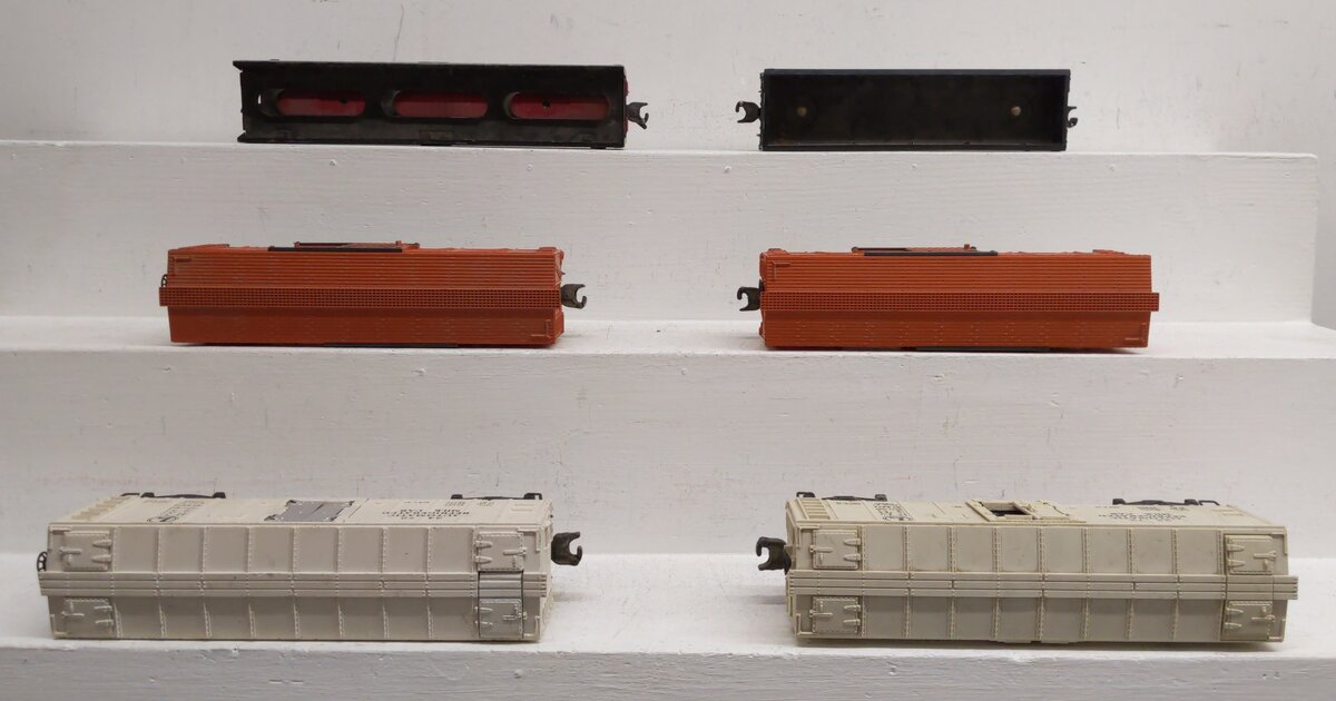 Lionel O Vintage Freight Cars: 6414, 6112, 3472, 3472, 3656, 3656 [6] VG