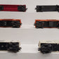 Lionel O Vintage Freight Cars: 6414, 6112, 3472, 3472, 3656, 3656 [6] VG