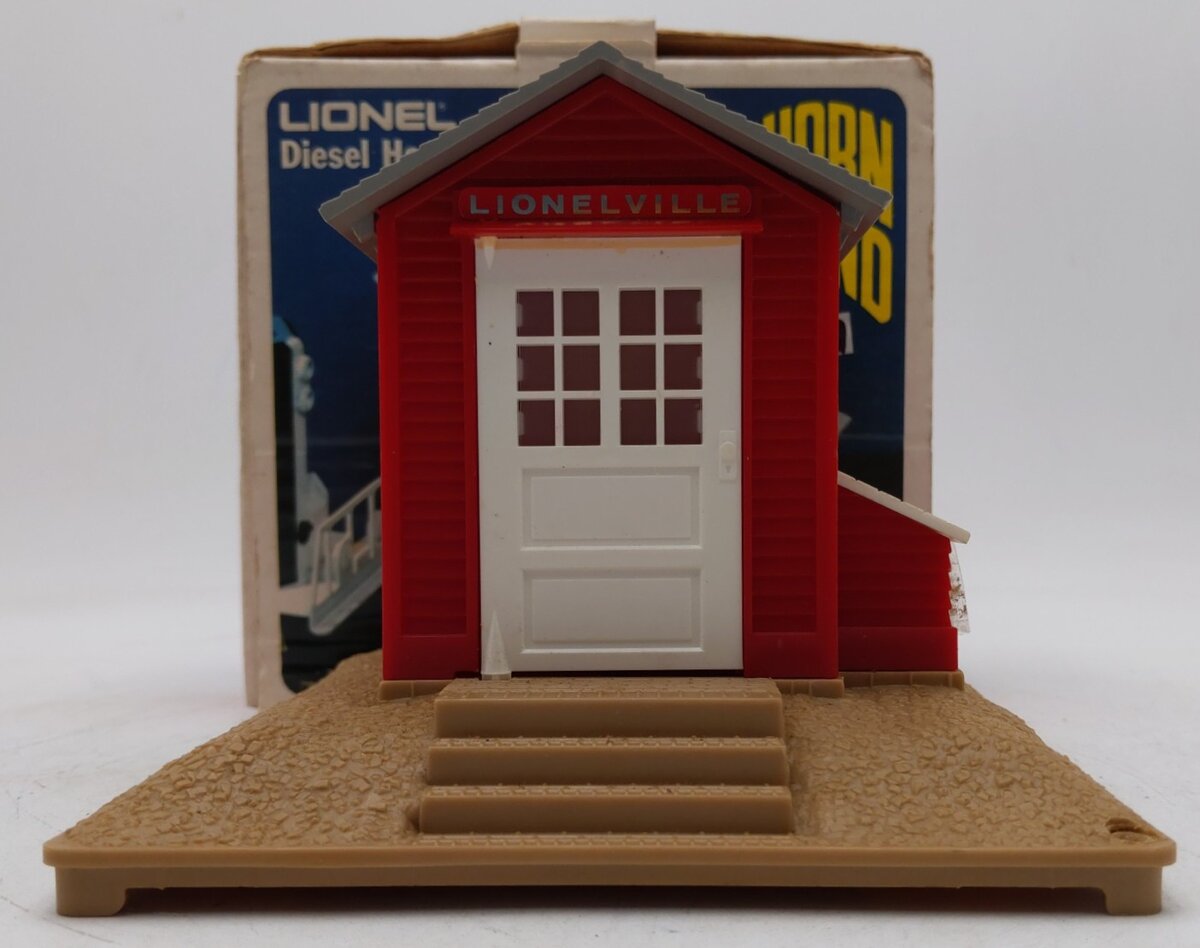 Lionel 6-2127 O Lionelville Assembled Battery Operated Diesel Horn Shed EX/Box