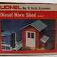Lionel 6-2127 O Lionelville Assembled Battery Operated Diesel Horn Shed EX/Box