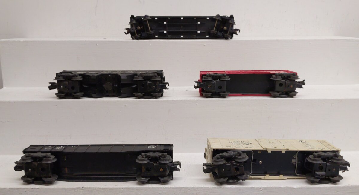 Lionel O Vintage Freight Cars: 6462, 6175, 22000, X6014, 3472 [5] EX