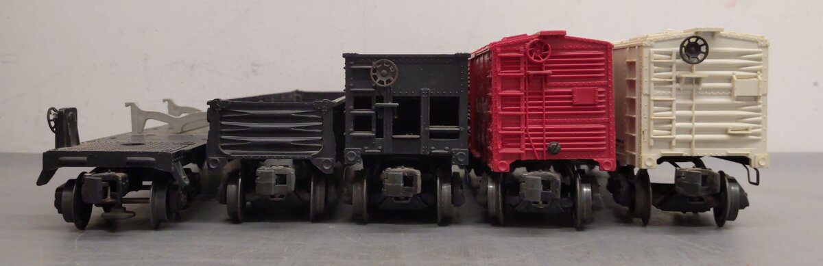 Lionel O Vintage Freight Cars: 6462, 6175, 22000, X6014, 3472 [5] EX