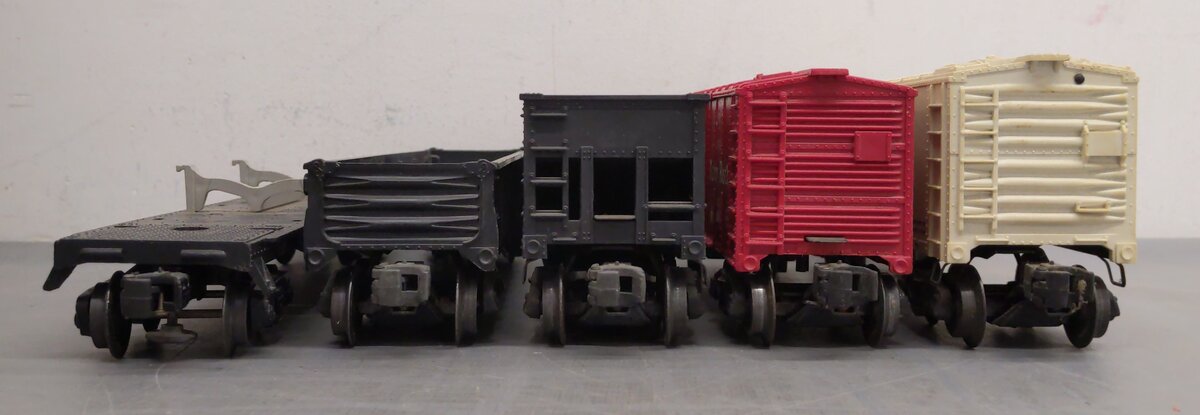 Lionel O Vintage Freight Cars: 6462, 6175, 22000, X6014, 3472 [5] EX