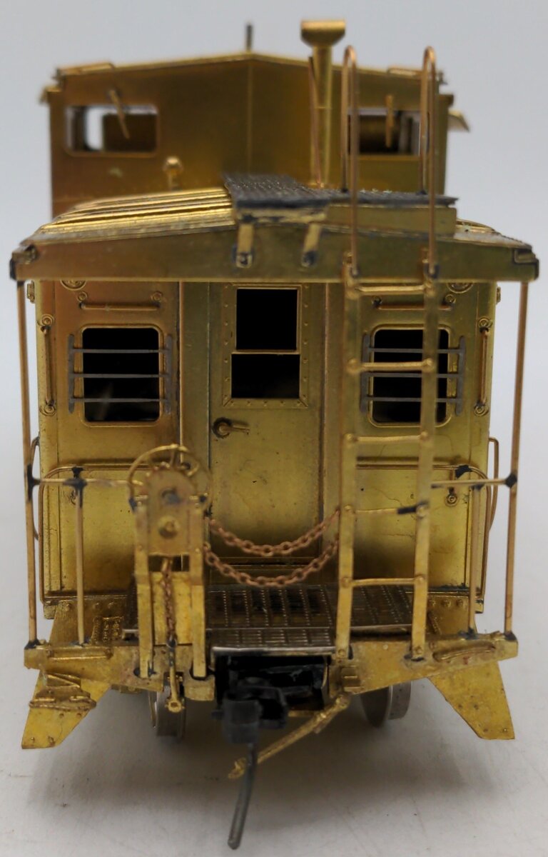 Overland S Scale Brass Denver & Rio Grande Western Caboose VG/Box