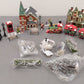Greenbrier International Winter Village "Hollystone Train Station" Set EX