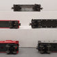 Lionel O Vintage Freight Cars: 2411, 6424, 6050, 6059, 6017 [5] VG