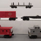 Lionel O Vintage Freight Cars: 2411, 6424, 6050, 6059, 6017 [5] VG