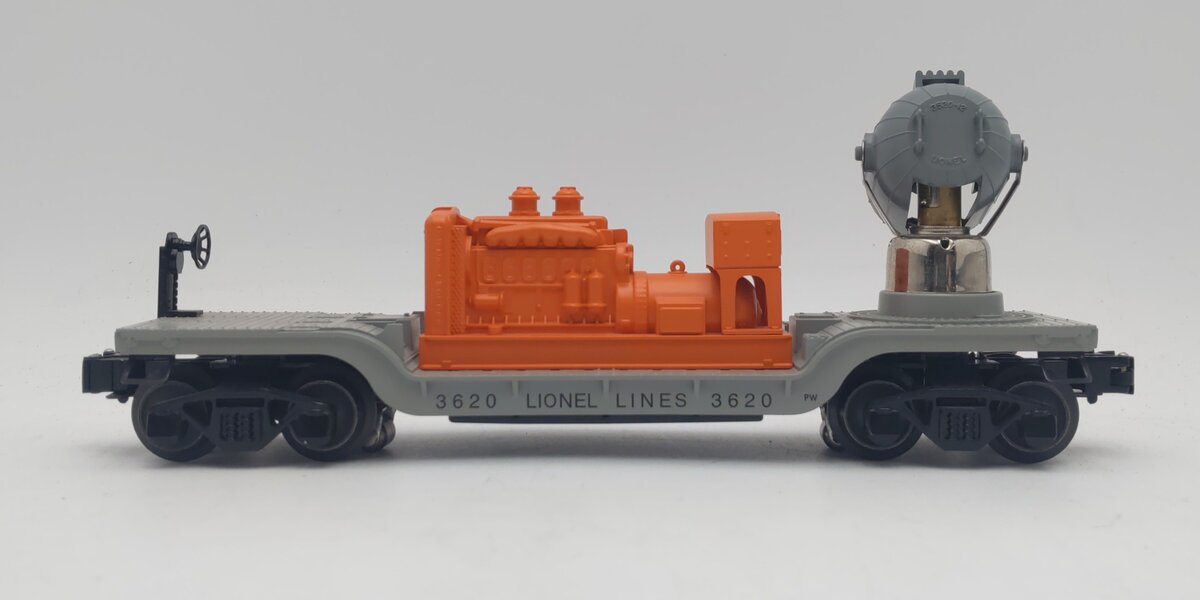 Lionel 6-31711 O Gauge PWC Diecast Searchlight Car #3620 LN