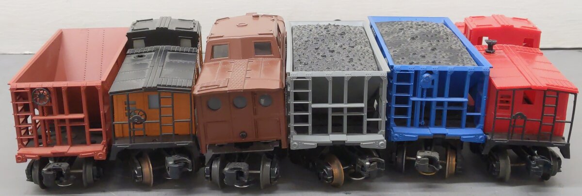 Lionel & K-Line O Gauge Caboose and Ore Cars [6] EX