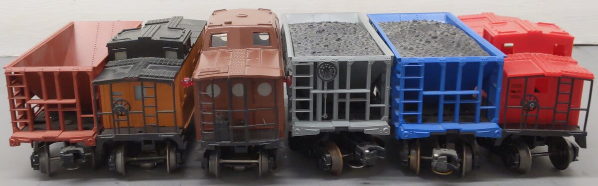 Lionel & K-Line O Gauge Caboose and Ore Cars [6] EX