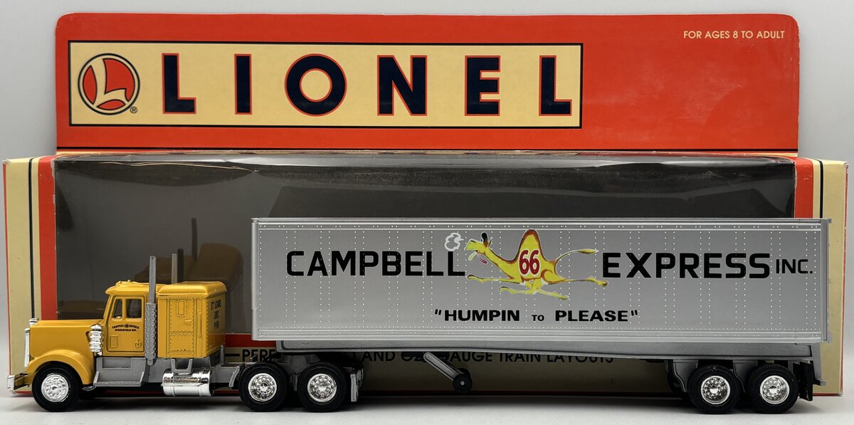 Lionel 6-52147 O Gauge St. Louis LRRC Campbell Express Tractor Trailer LN/Box
