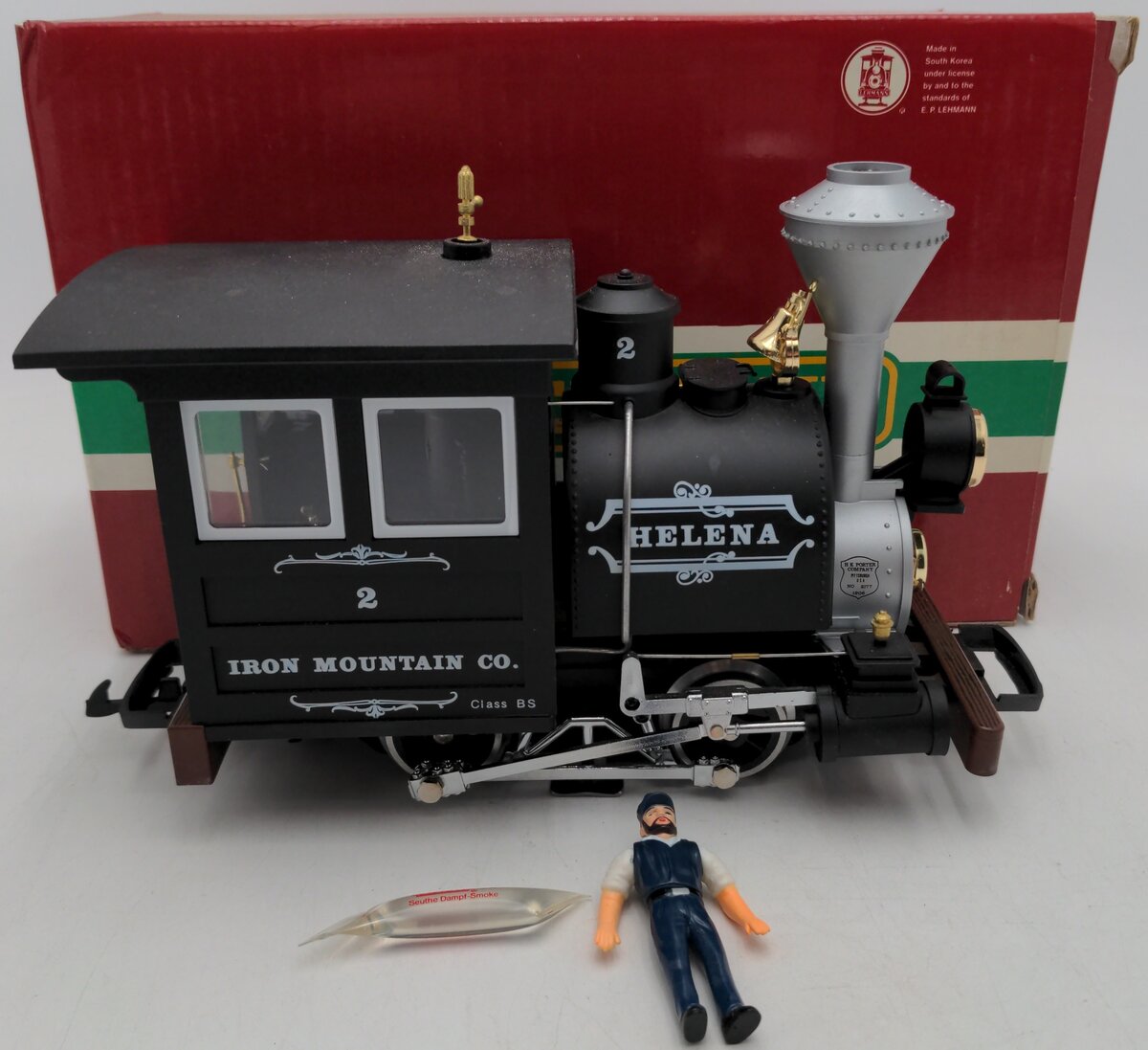 LGB 92177 Iron Mountain Company 0-4-0 Steam Locomotive EX/Box