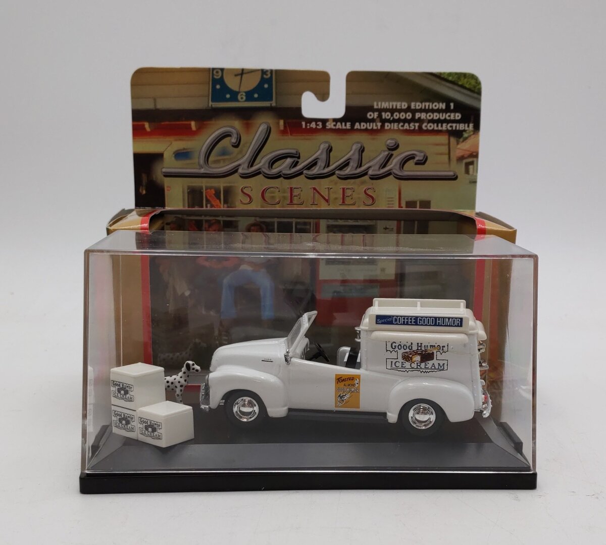 Road Champs 48230 1:43 Classic Scenes Ice Cream Truck NIB