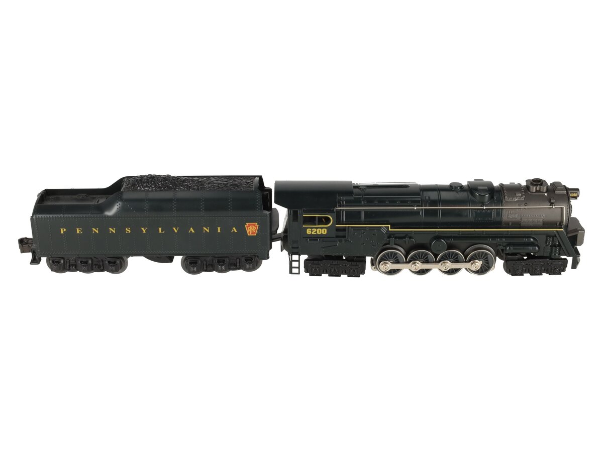 Williams S2-102 O Pennsylvania 6-8-6 Steam Engine & Tender #6200 w/Sound EX/Box