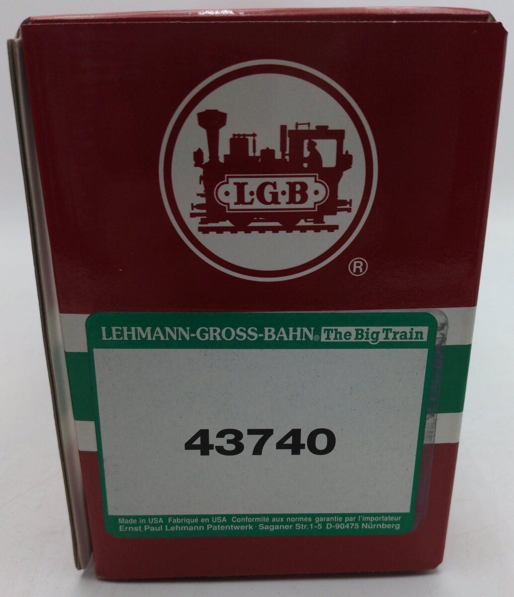 LGB 43740 El Producto Cigars Woodside Reefer (Metal Wheels) LN/Box