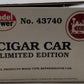 LGB 43740 El Producto Cigars Woodside Reefer (Metal Wheels) LN/Box