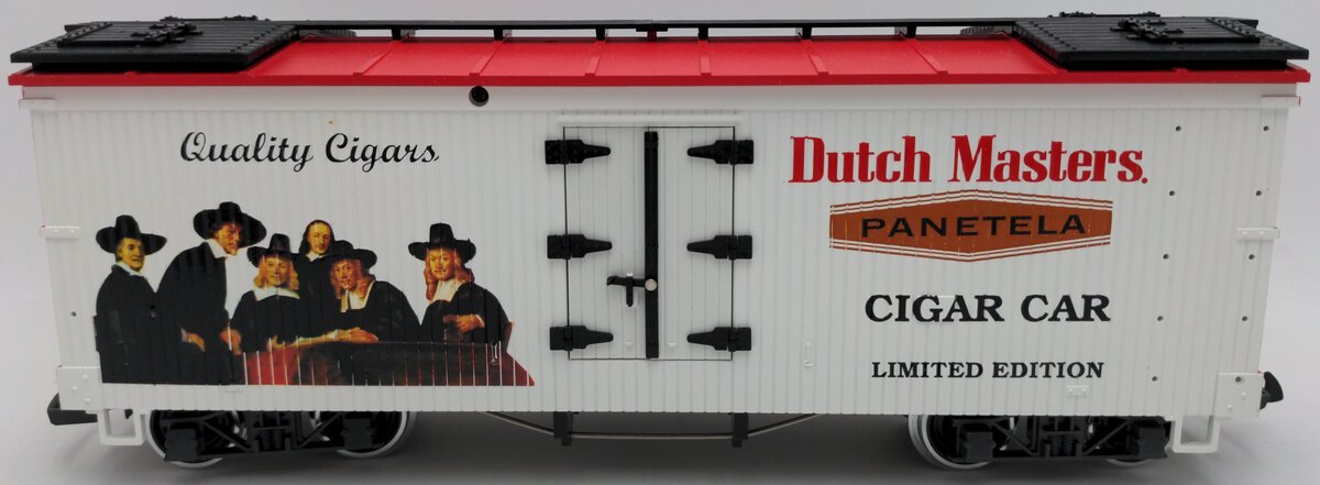 LGB 43740 G Gauge Dutch Masters Cigar Boxcar EX