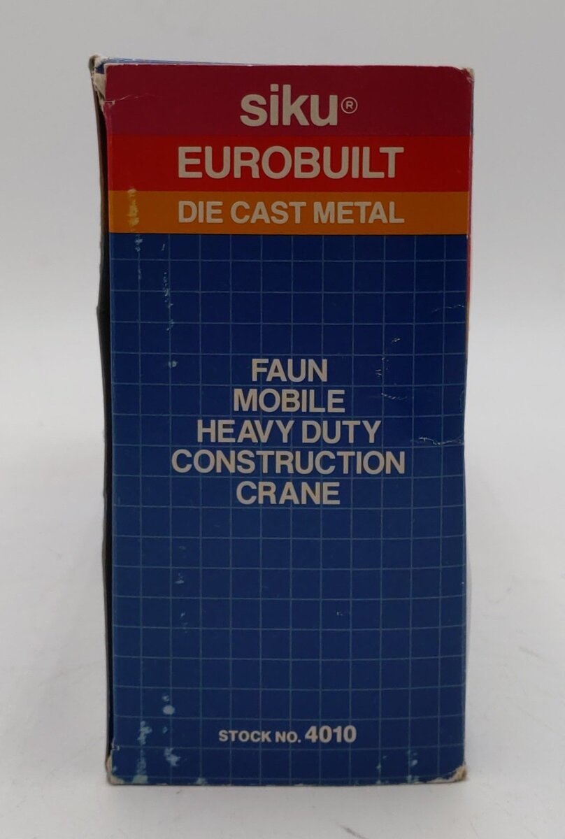 Siku 4010 1:55 Yellow Hydraulic Crane Truck NIB