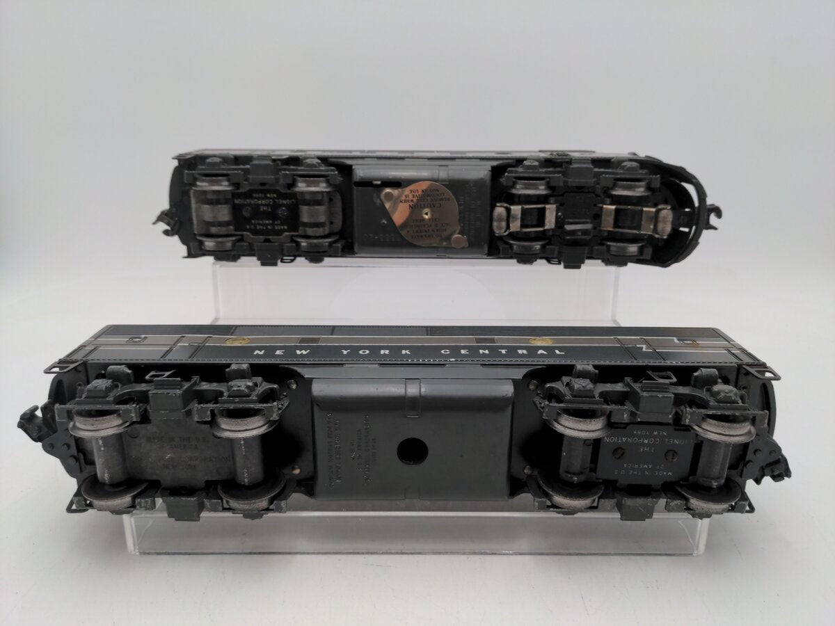 Lionel 2333 Vintage O Gauge New York Central F3 AB Diesel Locomotive Set VG
