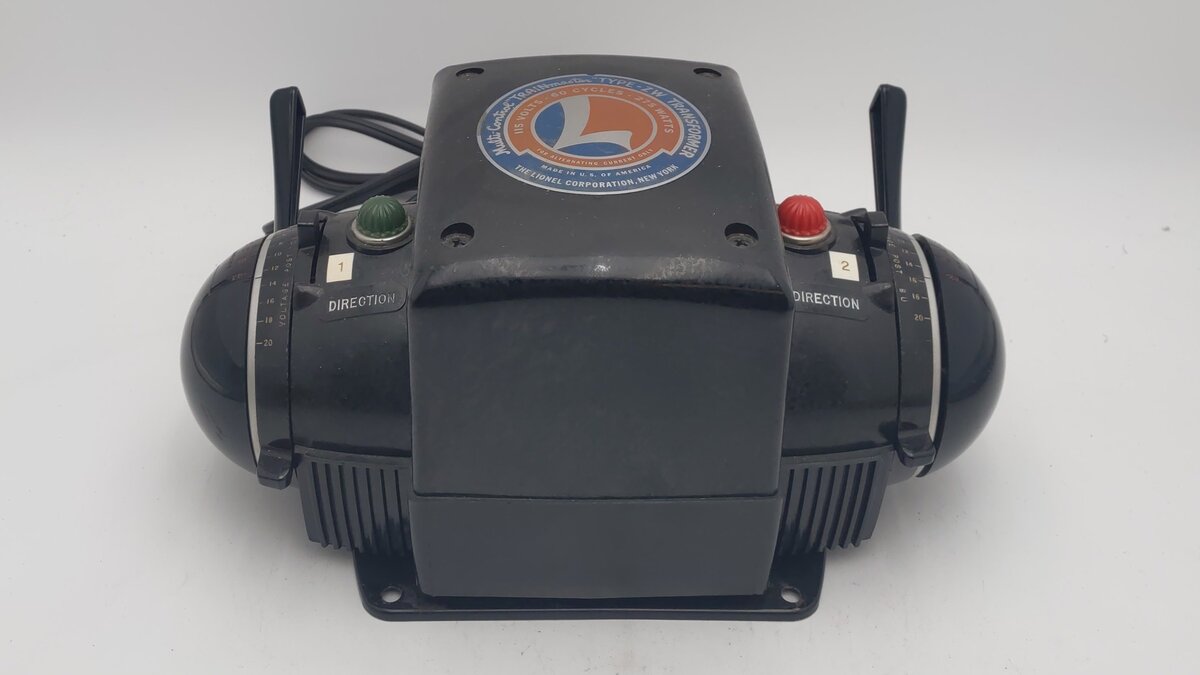 Lionel ZW O Gauge Vintage Trainmaster 275 Watt Transformer with Whistle EX