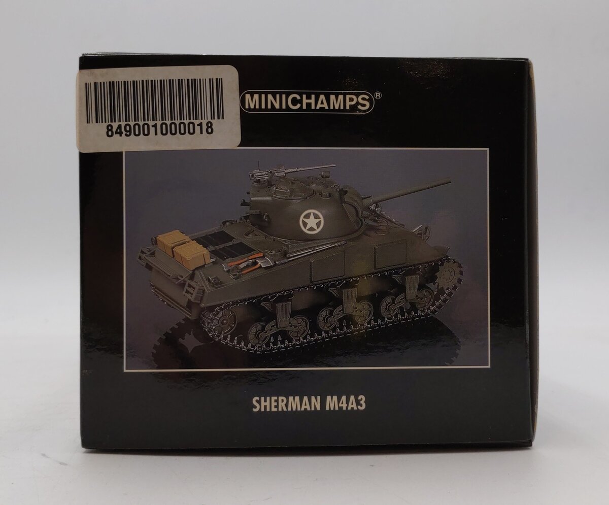 Minichamps 1:35 scale Sherman M4A3 US Military Tank NIB
