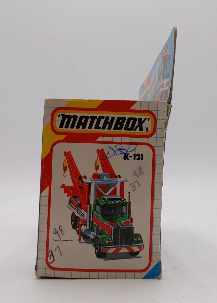 Matchbox Superkings k-121 1:43 Scale Peterbilt Wreck Truck LN/Box
