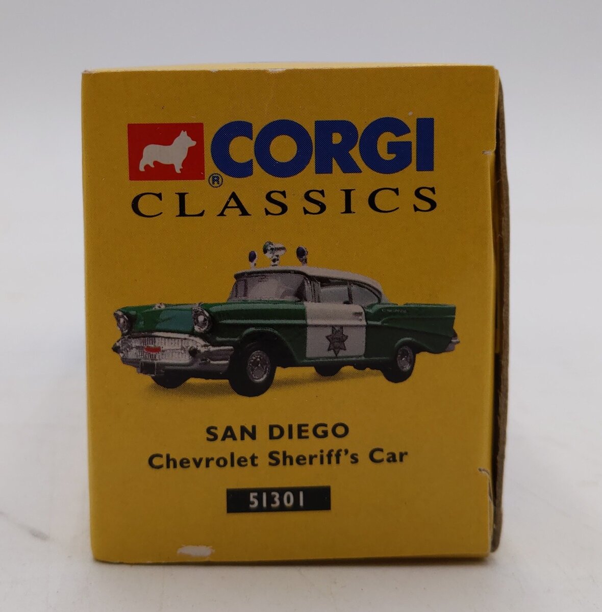 Corgi Classics 1:43 Scale 51301 San Diego Chevrolet Sheriff's Car NIB