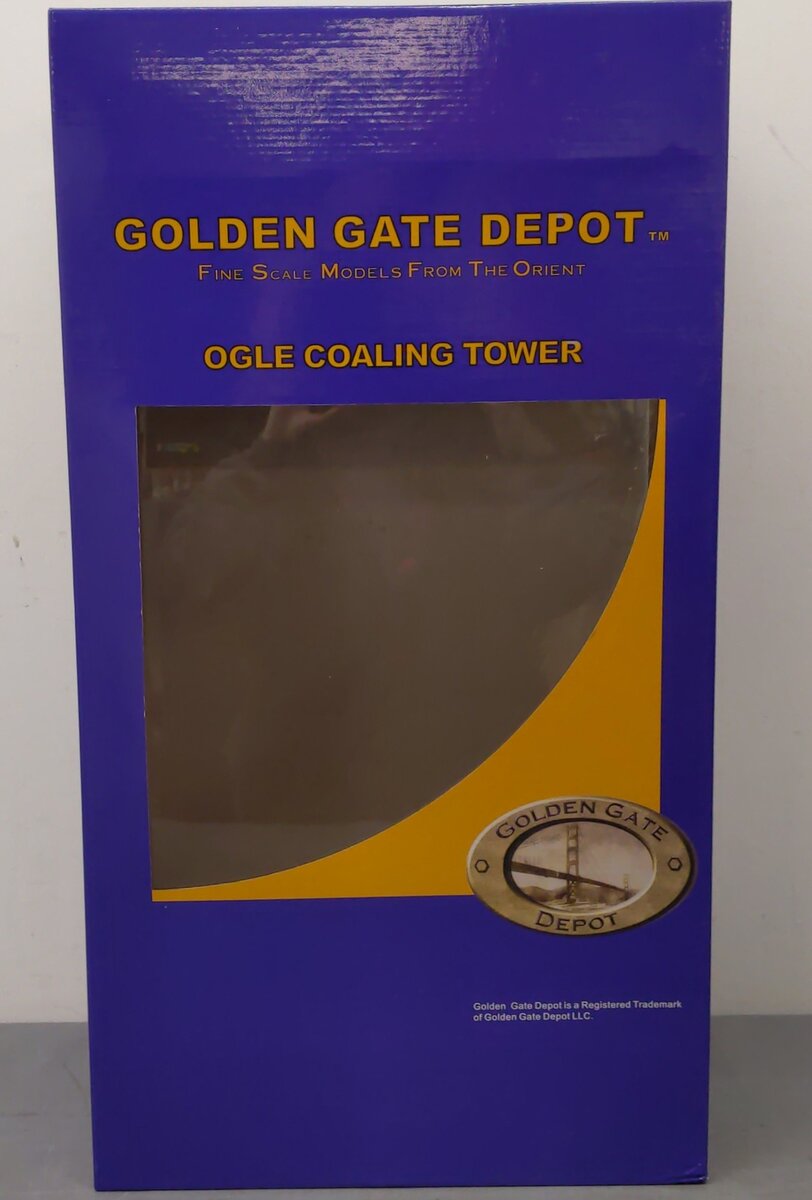 Golden Gate Depot 100 Ton Ogle Wooden Coaling Tower EX/Box