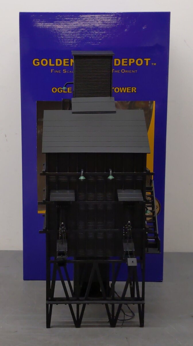 Golden Gate Depot 100 Ton Ogle Wooden Coaling Tower EX/Box