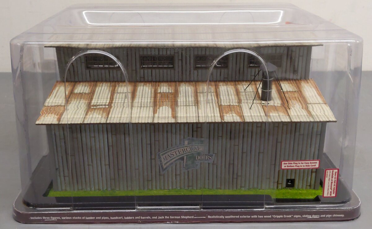 Menards 279-5923 O Scale Cripple Creek Lumber and Hardware Building MT/Box