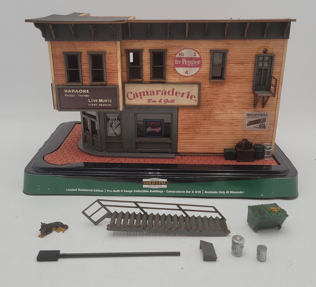 Menards 279-1960 O Gauge Camaraderie Bar & Grill