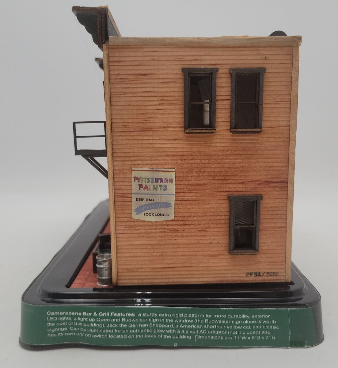 Menards 279-1960 O Gauge Camaraderie Bar & Grill