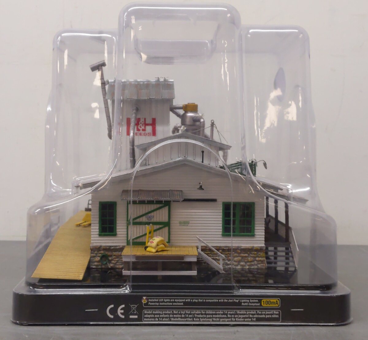 Woodland Scenics BR5859 O Built-&-Ready H&H Feed Mill Building EX/Box