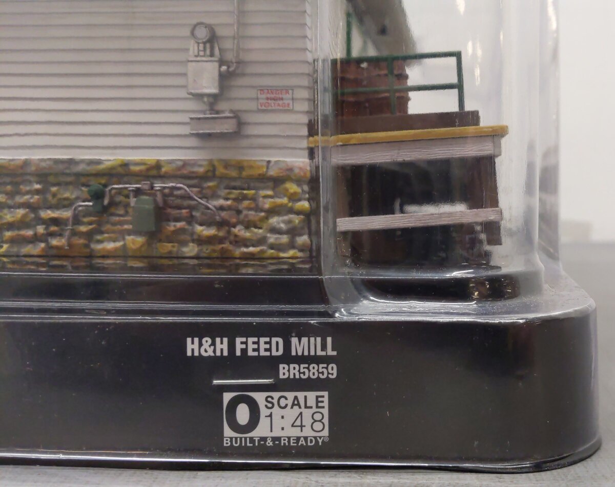 Woodland Scenics BR5859 O Built-&-Ready H&H Feed Mill Building EX/Box