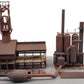 Walthers 933-3054 HO Scale Blast Furnace Structure Building Kit - Assembled VG