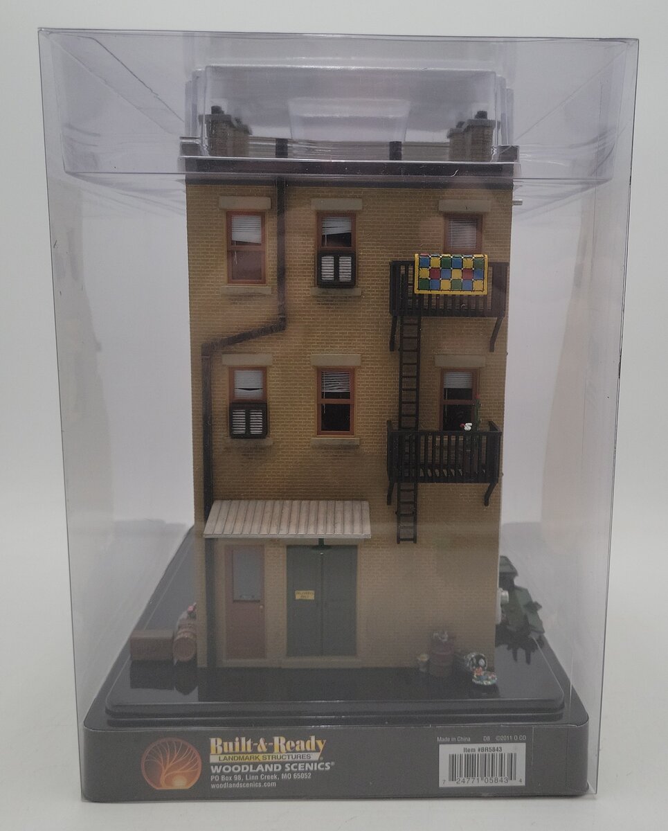 Woodland Scenics BR5843 O Scale Built-&-Ready J.W. Cobbler Building EX/Box