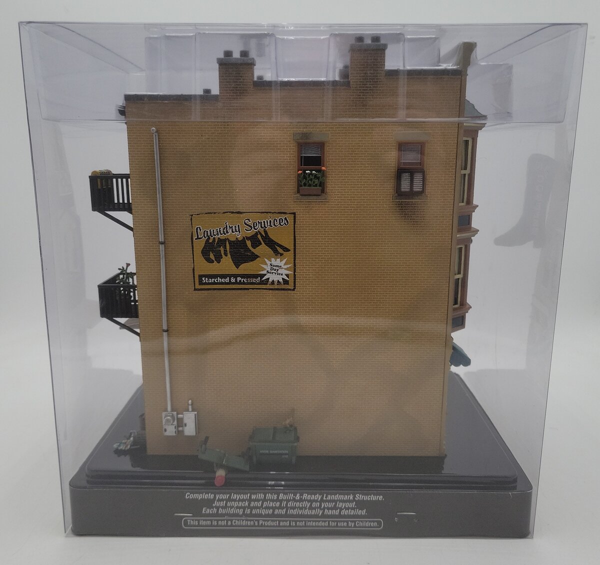 Woodland Scenics BR5843 O Scale Built-&-Ready J.W. Cobbler Building EX/Box