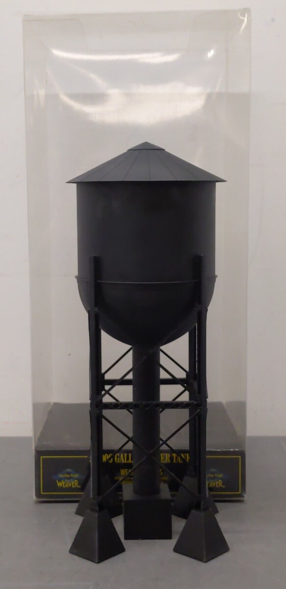 Weaver G1955A O Gauge BRASS Black 50,000 Gallon Water Tower EX/Box