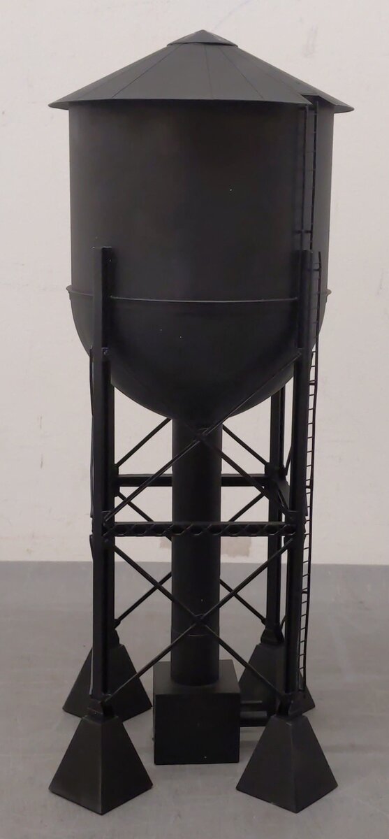 Weaver G1955A O Gauge BRASS Black 50,000 Gallon Water Tower EX/Box