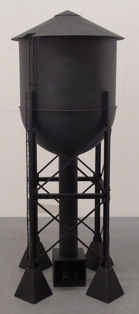 Weaver G1955A O Gauge BRASS Black 50,000 Gallon Water Tower EX/Box