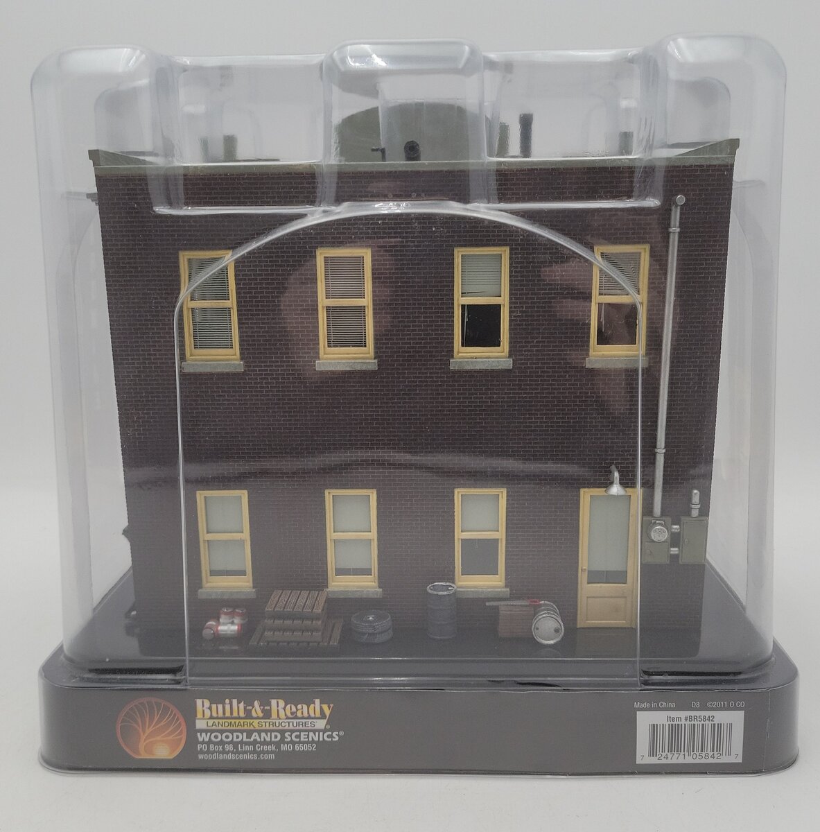 Woodland Scenics BR5842 O Built-&-Ready Harrison's Hardware Building EX/Box