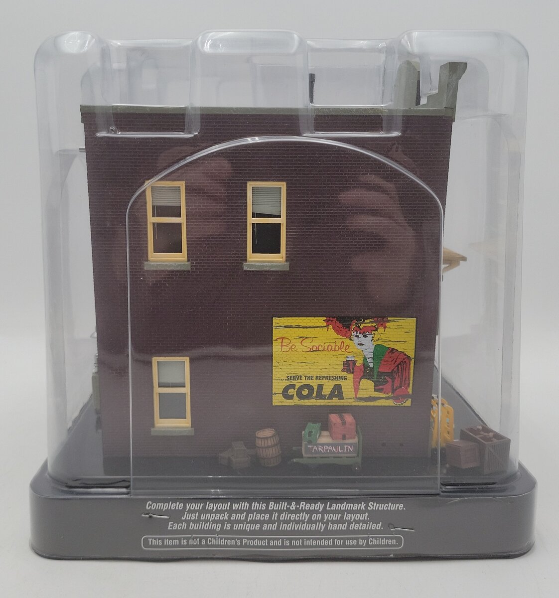 Woodland Scenics BR5842 O Built-&-Ready Harrison's Hardware Building EX/Box