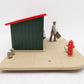 Lionel 128 Vintage O Animated Newsstand VG