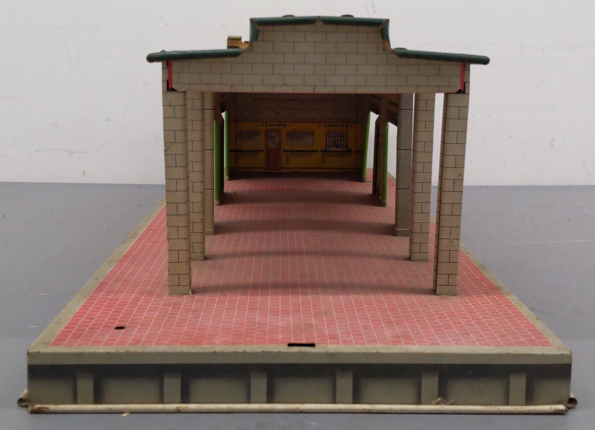 Marx 5424 Vintage O Tinplate Freight Terminal
