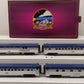 MTH 20-64232 O Gauge Premier Nickel Plate Road 4 Car Streamlined Passenger Set LN/Box