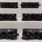 MTH 20-92269 O Gauge 2-Bay Fish Belly Hopper Car w/Coal Load (6-Car set) EX/Box