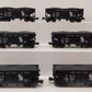 MTH 20-92269 O Gauge 2-Bay Fish Belly Hopper Car w/Coal Load (6-Car set) EX/Box