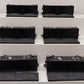 MTH 20-92269 O Gauge 2-Bay Fish Belly Hopper Car w/Coal Load (6-Car set) EX/Box